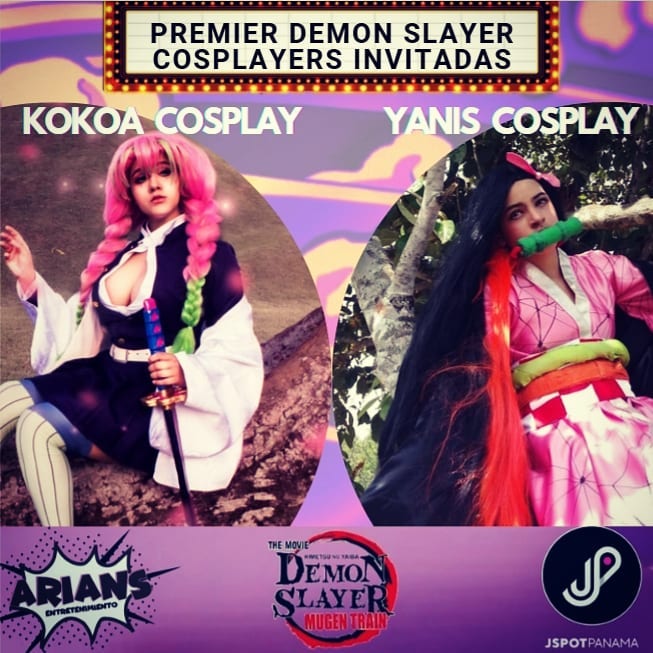 paticipacion-de-las-cosplayers-kokoa-cosplay-y-yaniskristin-en-la-premier-de-demoslayermugentrain-